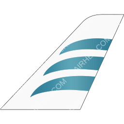 Afriqiyah Airways Tailfin logo (dark)