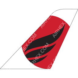 Air Albania Tailfin logo (dark)