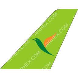 Air Antilles Tailfin logo (dark)