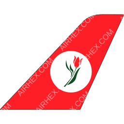 Air Bucharest Tailfin logo (dark)