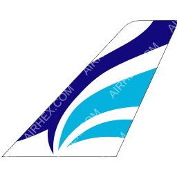 Air Busan Tailfin logo (dark)