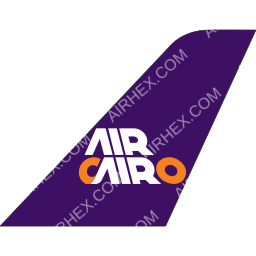 Air Cairo Tailfin logo (dark)