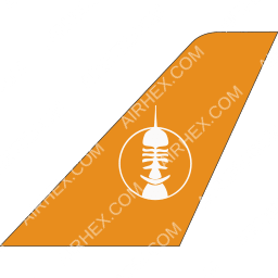 Air Caledonie Tailfin logo (dark)