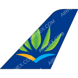 Air Caraibes Tailfin logo (dark)