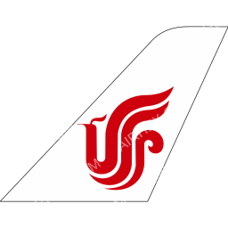 Air China Tailfin logo (dark)