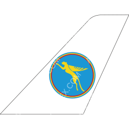 Air Congo Tailfin logo (dark)