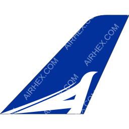 Air Dilijans Tailfin logo (dark)