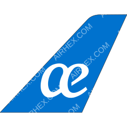 Air Europa Express Tailfin logo (dark)