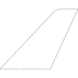 Air Georgia Tailfin logo (dark)