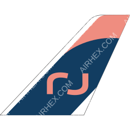 Air Japan Tailfin logo (dark)