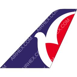 Air Macau Tailfin logo (dark)