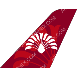 Air Madagascar Tailfin logo (dark)