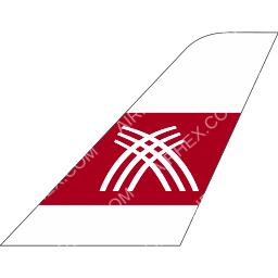 Air Manas Tailfin logo (dark)