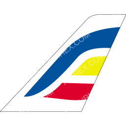 Air Moldova Tailfin logo (dark)