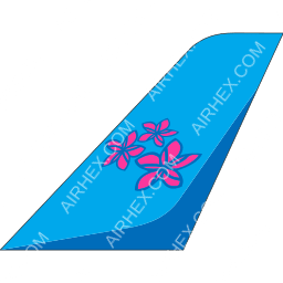 Air Rarotonga Tailfin logo (dark)