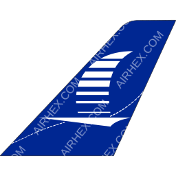 Air Saint Pierre Tailfin logo (dark)