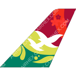 Air Seychelles Tailfin logo (dark)