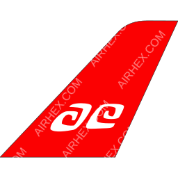 Air Tahiti Tailfin logo (dark)