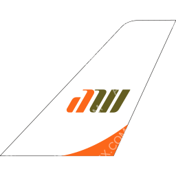 Air Wisconsin Tailfin logo (dark)