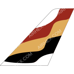 AirBorneo Tailfin logo (dark)