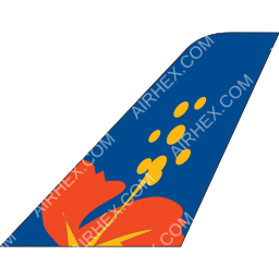 Aircalin Tailfin logo (dark)