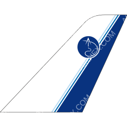 AIS Airlines Tailfin logo (dark)