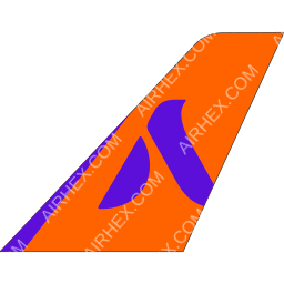 Akasa Air Tailfin logo (dark)