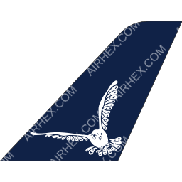 Aklak Air Tailfin logo (dark)