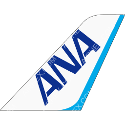 All Nippon Airways Tailfin logo (dark)
