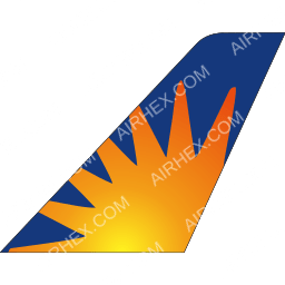 Allegiant Air Tailfin logo (dark)