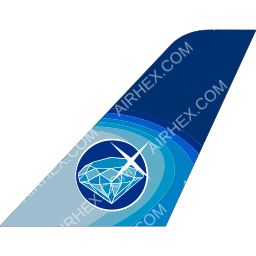 ALROSA Tailfin logo (dark)