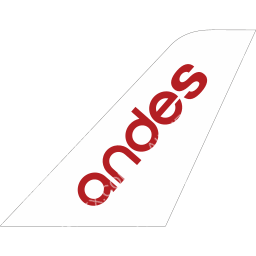 Andes Lineas Aereas Tailfin logo (dark)