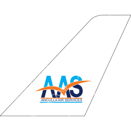 Anguilla Air Services Tailfin logo (dark)