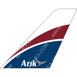 Arik Air Tailfin logo (dark)