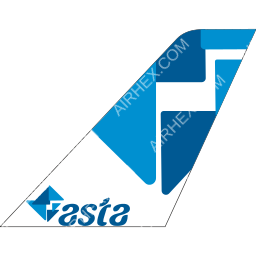 Asta Linhas Aereas Tailfin logo (dark)