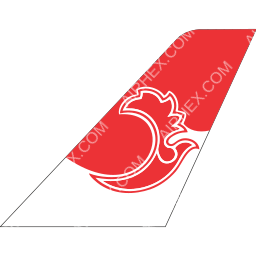 ATA Airlines Tailfin logo (dark)
