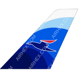 Atlantic Helicopters Tailfin logo (dark)