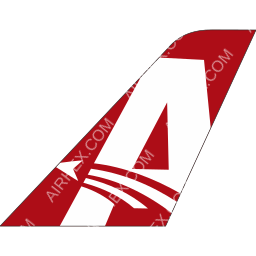 Avior Airlines Tailfin logo (dark)