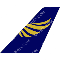 Azal Airlines (Yemen) Tailfin logo (dark)