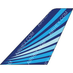 Azerbaijan Airlines Tailfin logo (dark)