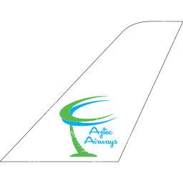 Aztec Airways Tailfin logo (dark)