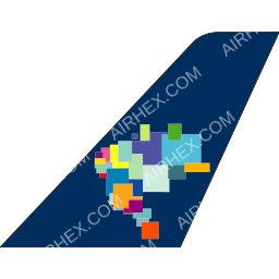 Azul Conecta Tailfin logo (dark)