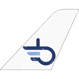 Blue Islands Tailfin logo (dark)