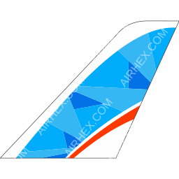 Blue Sky Aviation Services Tailfin logo (dark)