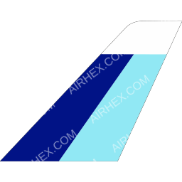 Cabo Verde Airlines Tailfin logo (dark)