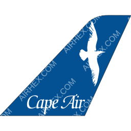 Cape Air Tailfin logo (dark)
