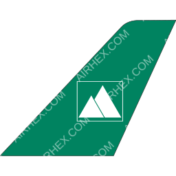 Carpatair Tailfin logo (dark)