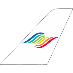 Colorful Guizhou Airlines Tailfin logo (dark)