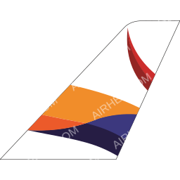 Dan Air Tailfin logo (dark)