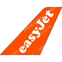 easyJet Tailfin logo (dark)